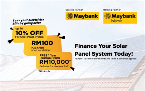 maybank solar financing|Start Your Sustainable Journey With Maybank Solar Financing!.